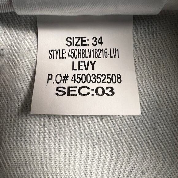 Joe’s Jeans The Legend Skinny Fit Men’s Jeans Levy Wash 28.5” Inseam Size 34 - Picture 8 of 11